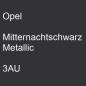 Preview: Opel, Mitternachtschwarz Metallic, 3AU.